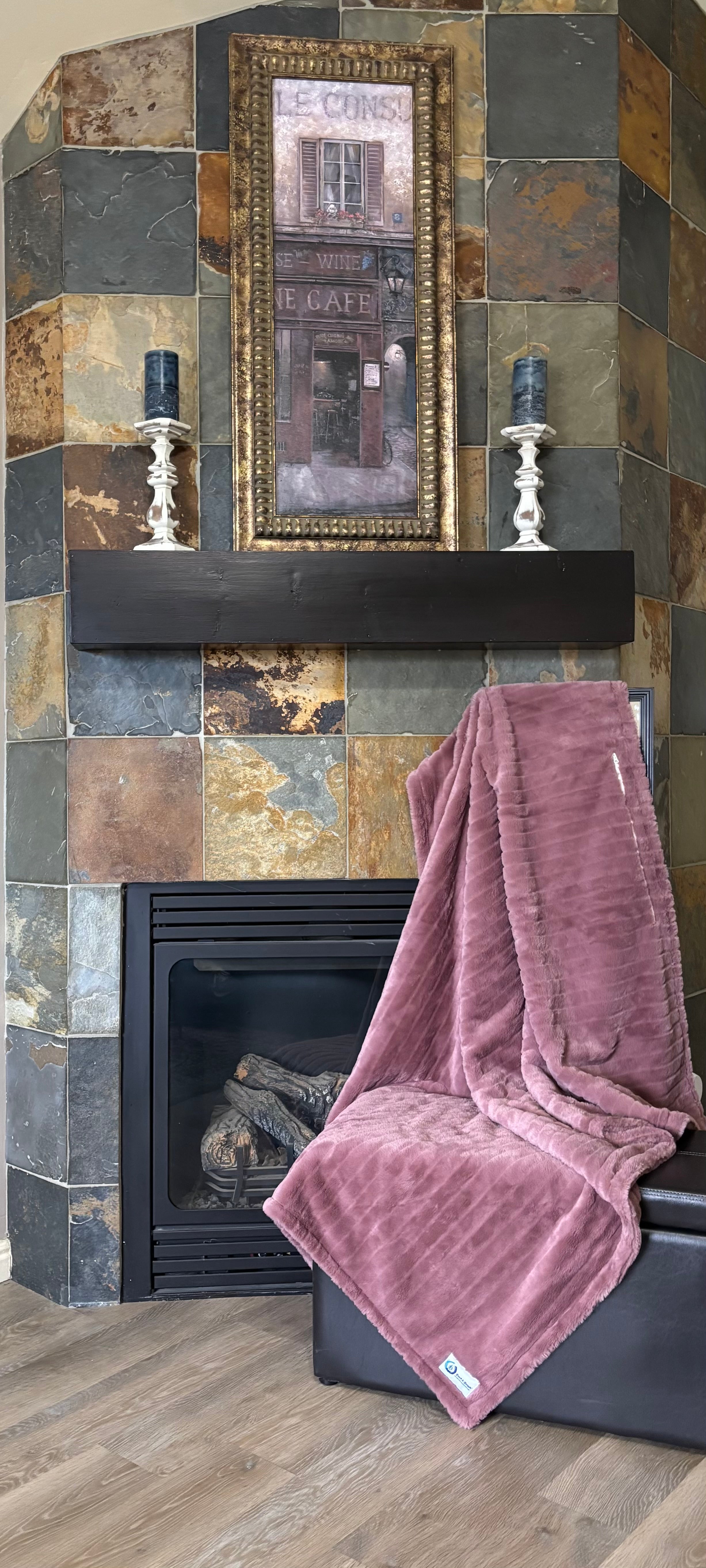 Snack & Snuggle™  Faux Fur Blanket