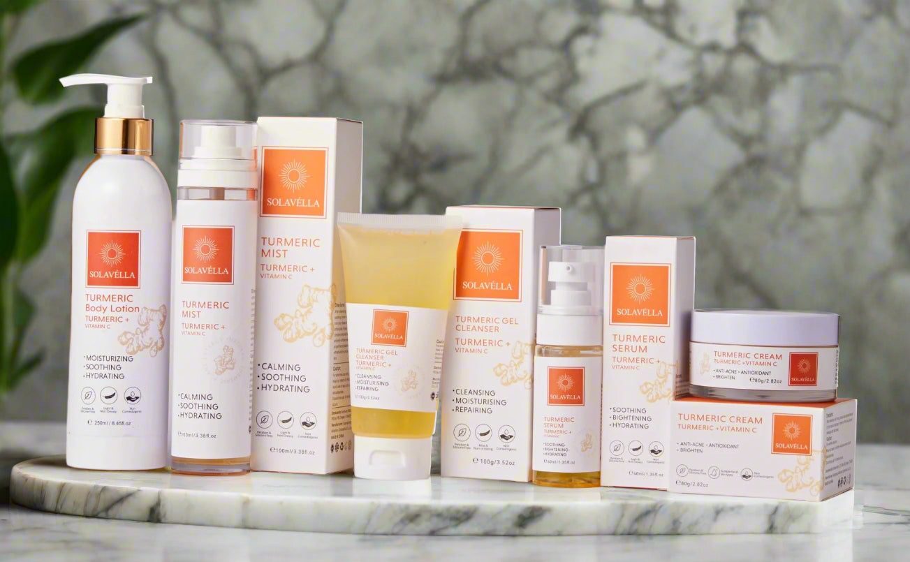 Solavélla™ 4-Piece Skincare Set + Body Lotion