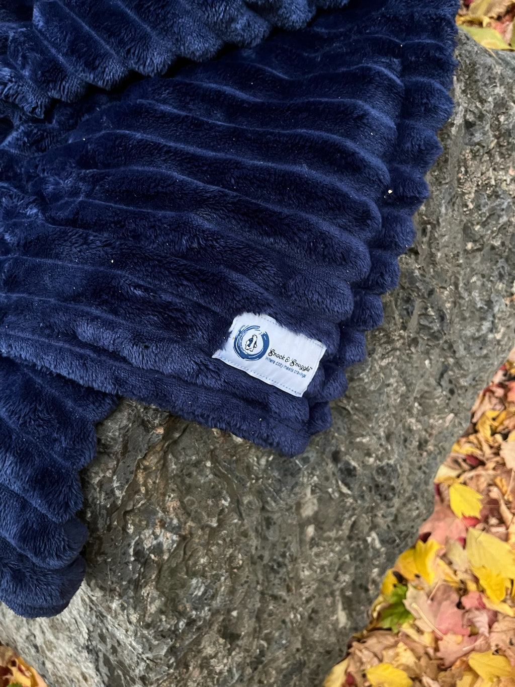 Snack & Snuggle™  Raschel Blanket - Available in 3 Colors