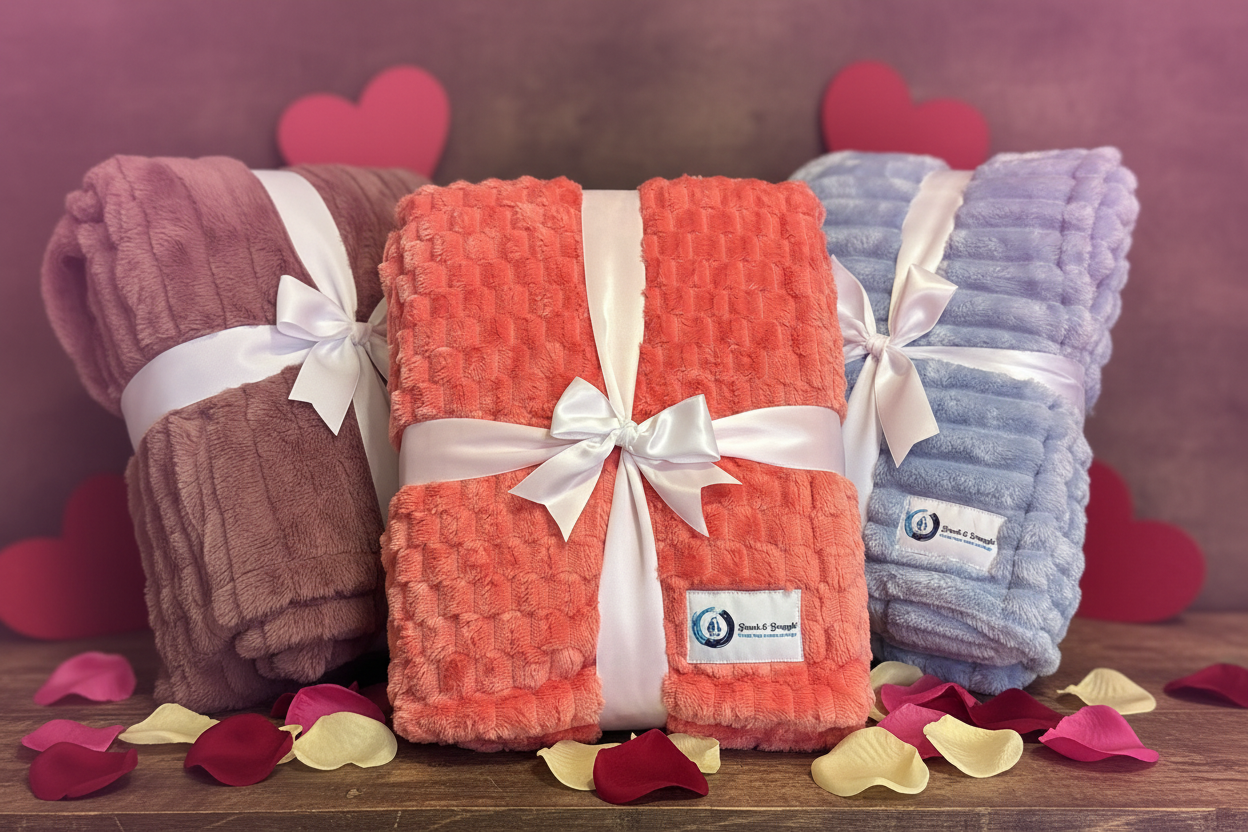 Snack & Snuggle™  Faux Fur Blanket