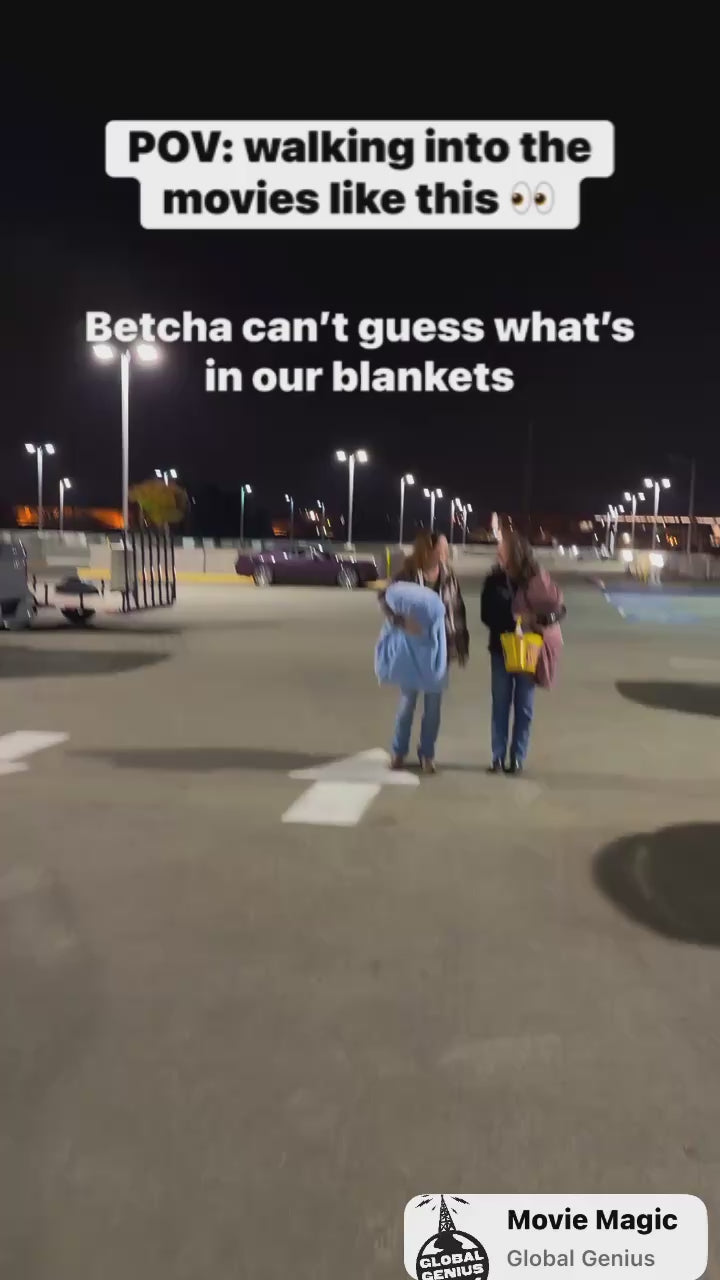 Snack & Snuggle™  Raschel Blanket - Available in 3 Colors